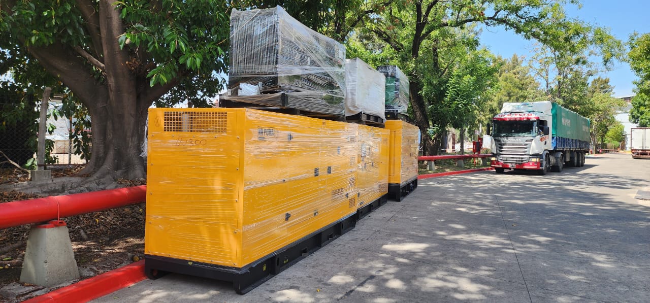 Grupos Electrógenos listos para entregar.